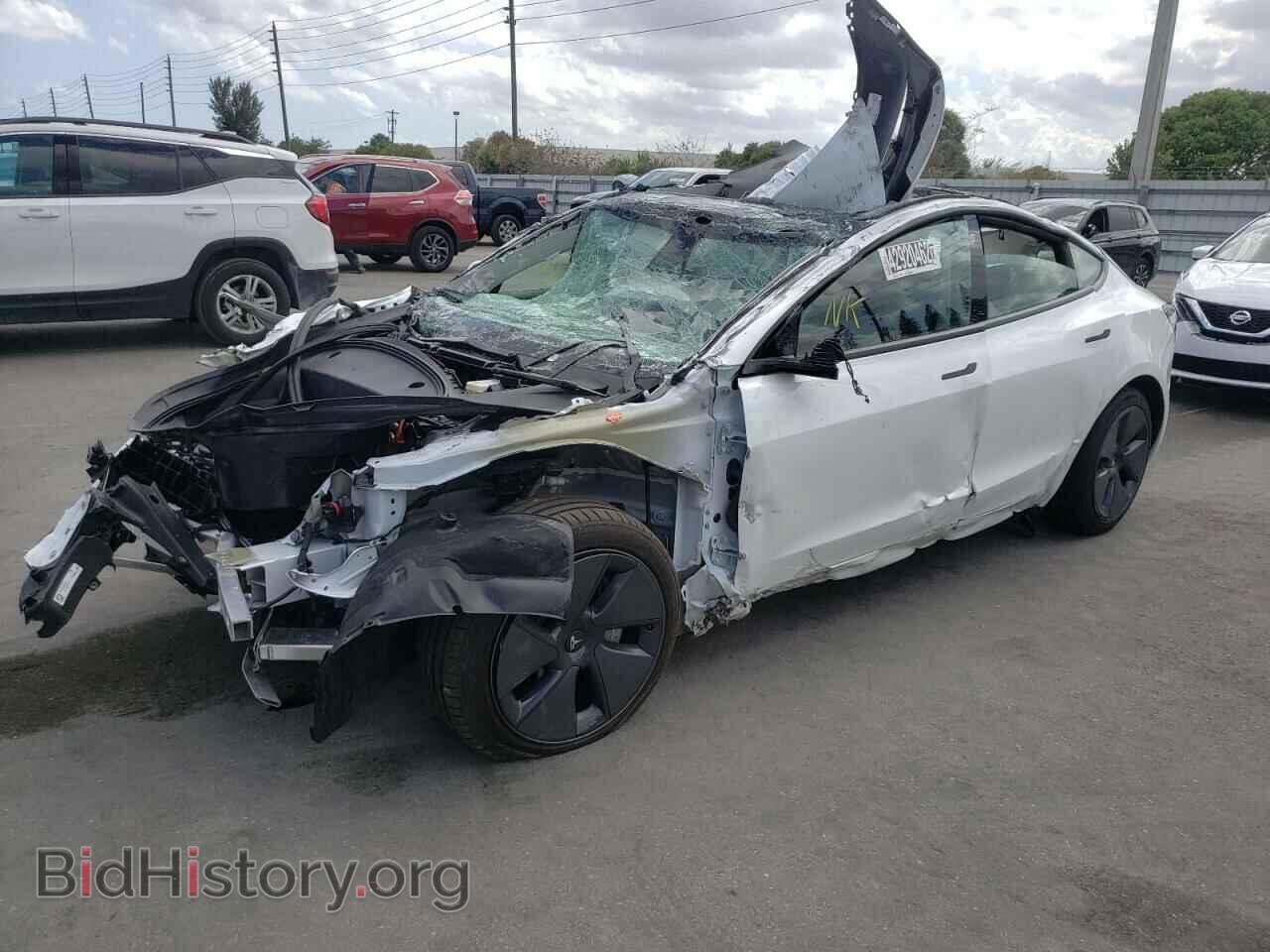 2021 TESLA MODEL 3 - VIN: 5YJ3E1EA2MF090345 - Фото 2