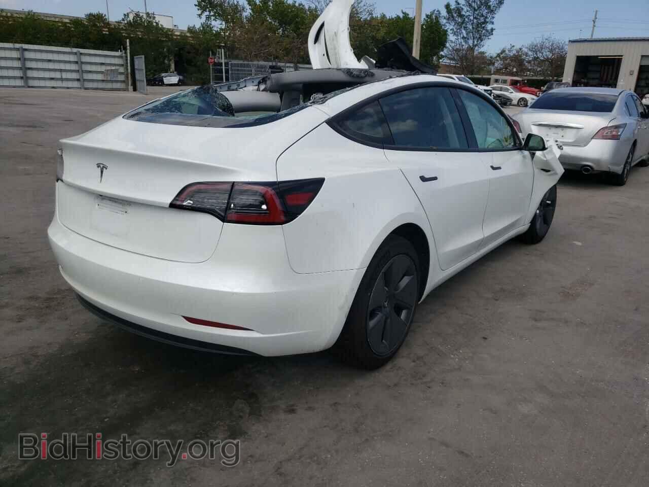2021 TESLA MODEL 3 - VIN: 5YJ3E1EA2MF090345 - Фото 4