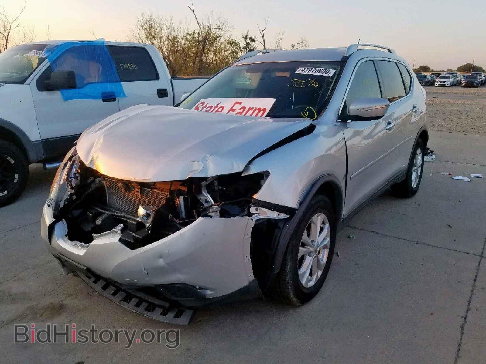 2015 NISSAN ROGUE S - VIN: KNMAT2MT7FP567074 - Фото 2