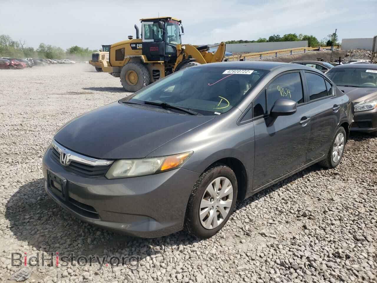 2012 HONDA CIVIC - VIN: 2HGFB2E56CH501738 - Photo 2
