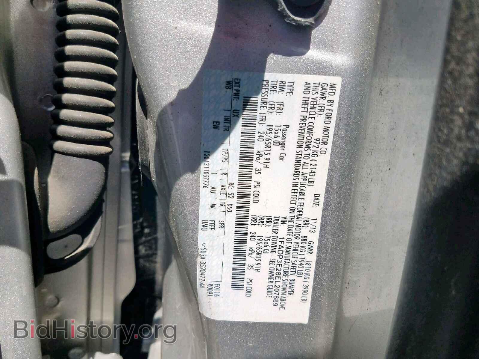 2014 FORD FOCUS - VIN: 1FADP3E28EL207689 - Photo 10