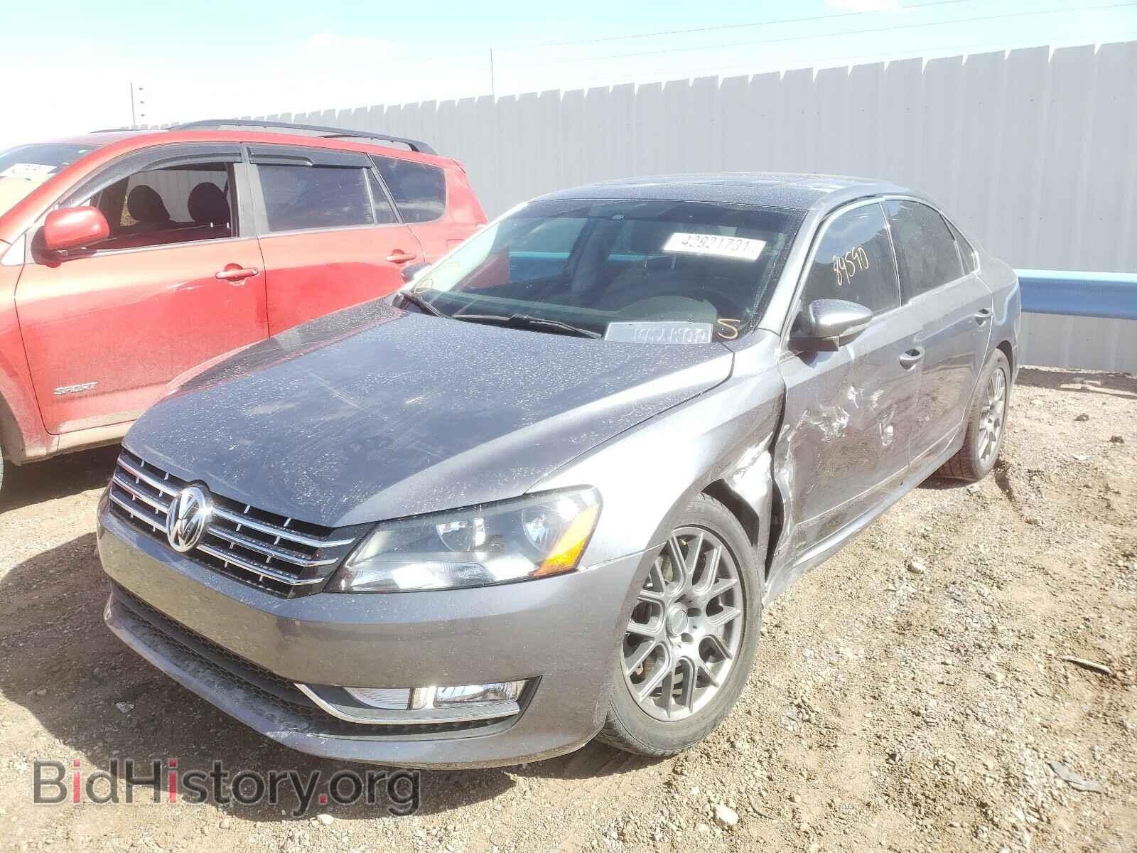 2012 VOLKSWAGEN PASSAT - VIN: 1VWCN7A38CC099084 - Фото 2
