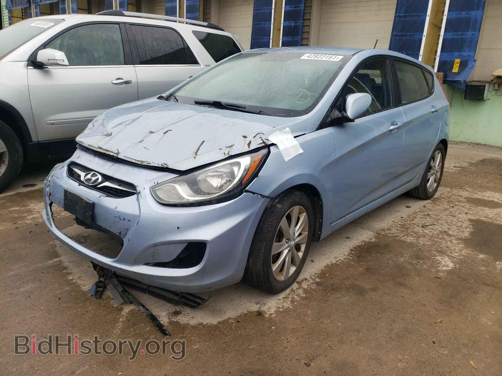 2012 HYUNDAI ACCENT - VIN: KMHCU5AE4CU012475 - Фото 2