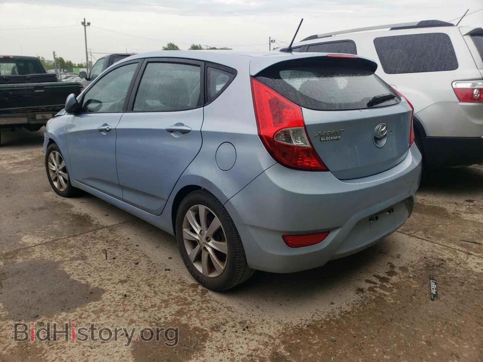2012 HYUNDAI ACCENT - VIN: KMHCU5AE4CU012475 - Фото 3