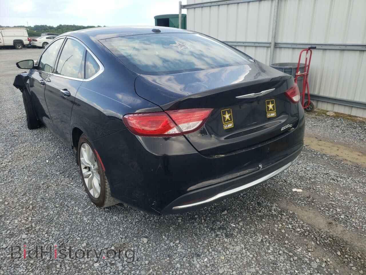 2015 CHRYSLER 200 - VIN: 1C3CCCCB2FN508554 - Фото 3