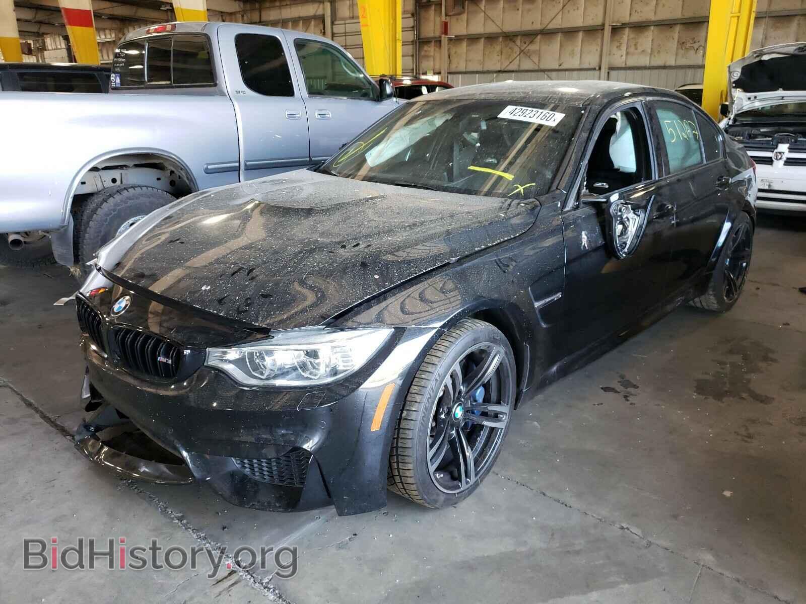 2015 BMW M3 - VIN: WBS3C9C53FP805855 - Фото 2
