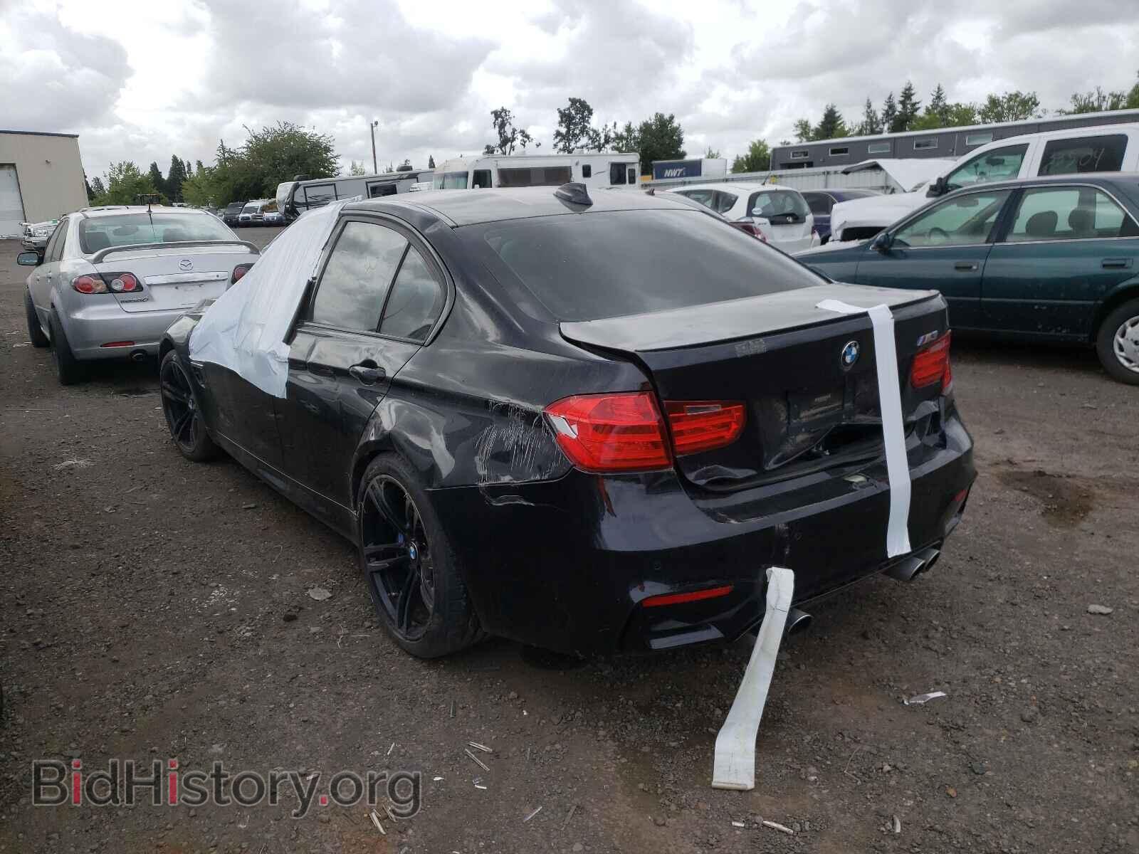 2015 BMW M3 - VIN: WBS3C9C53FP805855 - Фото 3