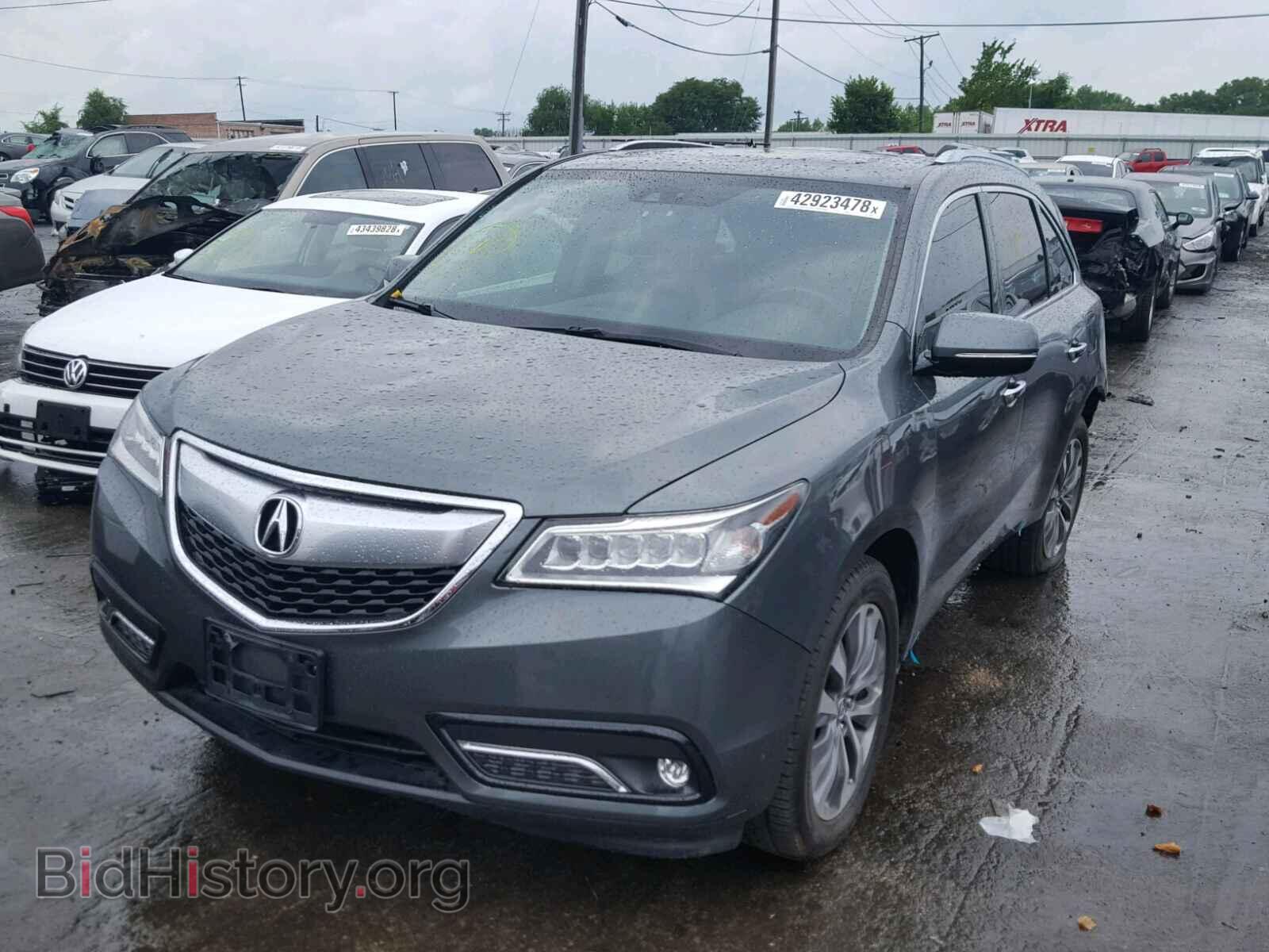 2014 ACURA MDX - VIN: 5FRYD4H47EB005497 - Фото 2