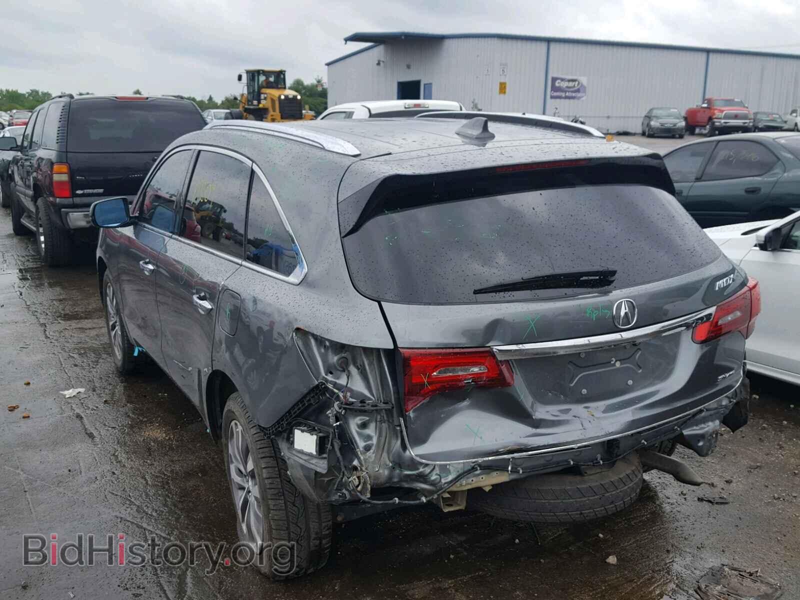 2014 ACURA MDX - VIN: 5FRYD4H47EB005497 - Фото 3