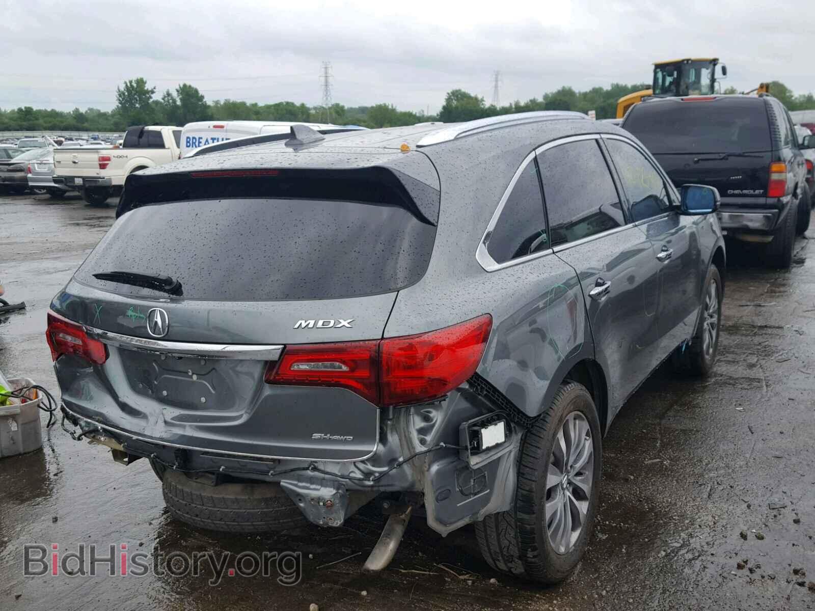 2014 ACURA MDX - VIN: 5FRYD4H47EB005497 - Фото 4