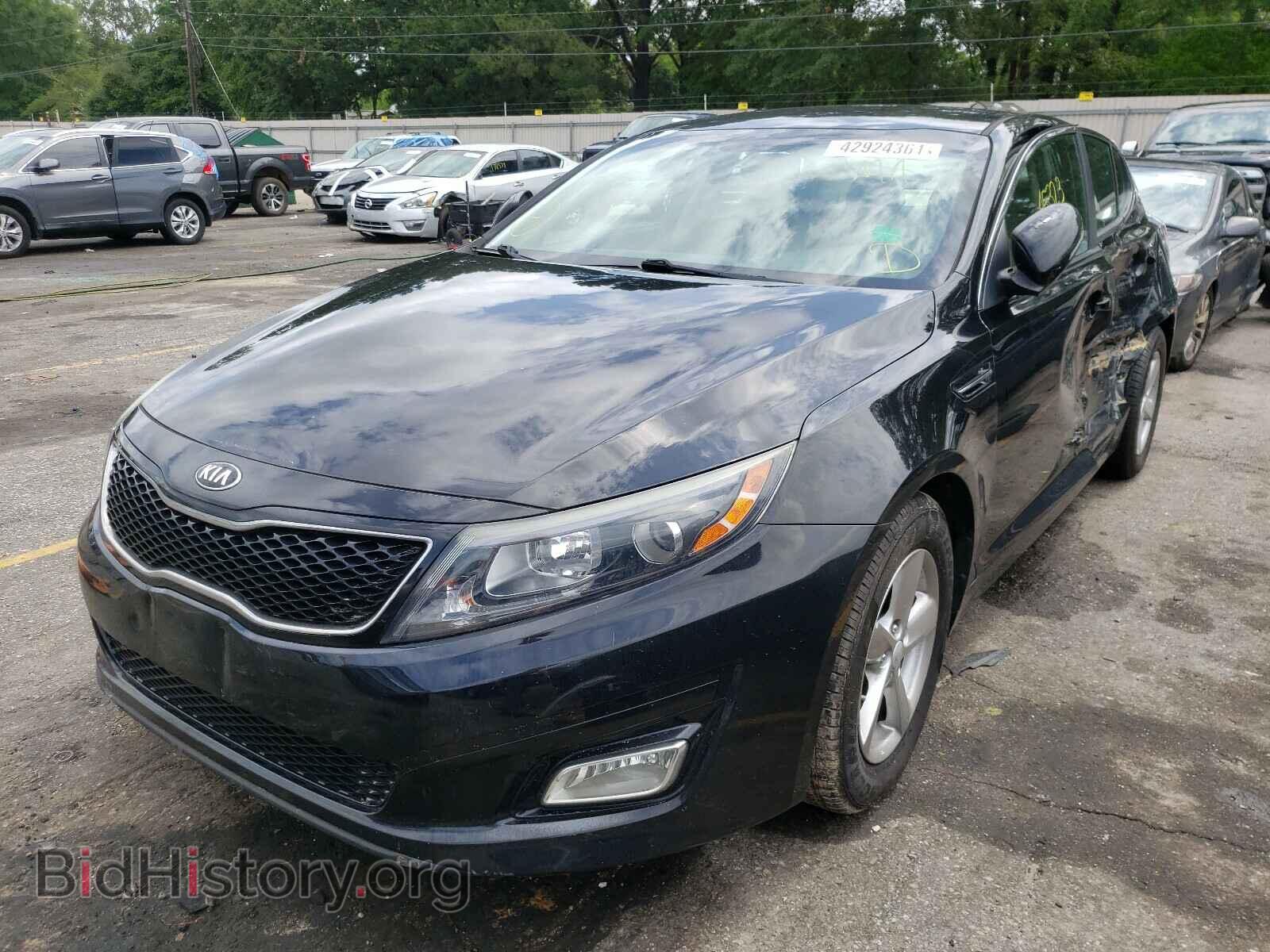 2015 KIA OPTIMA - VIN: 5XXGM4A76FG459370 - Фото 2