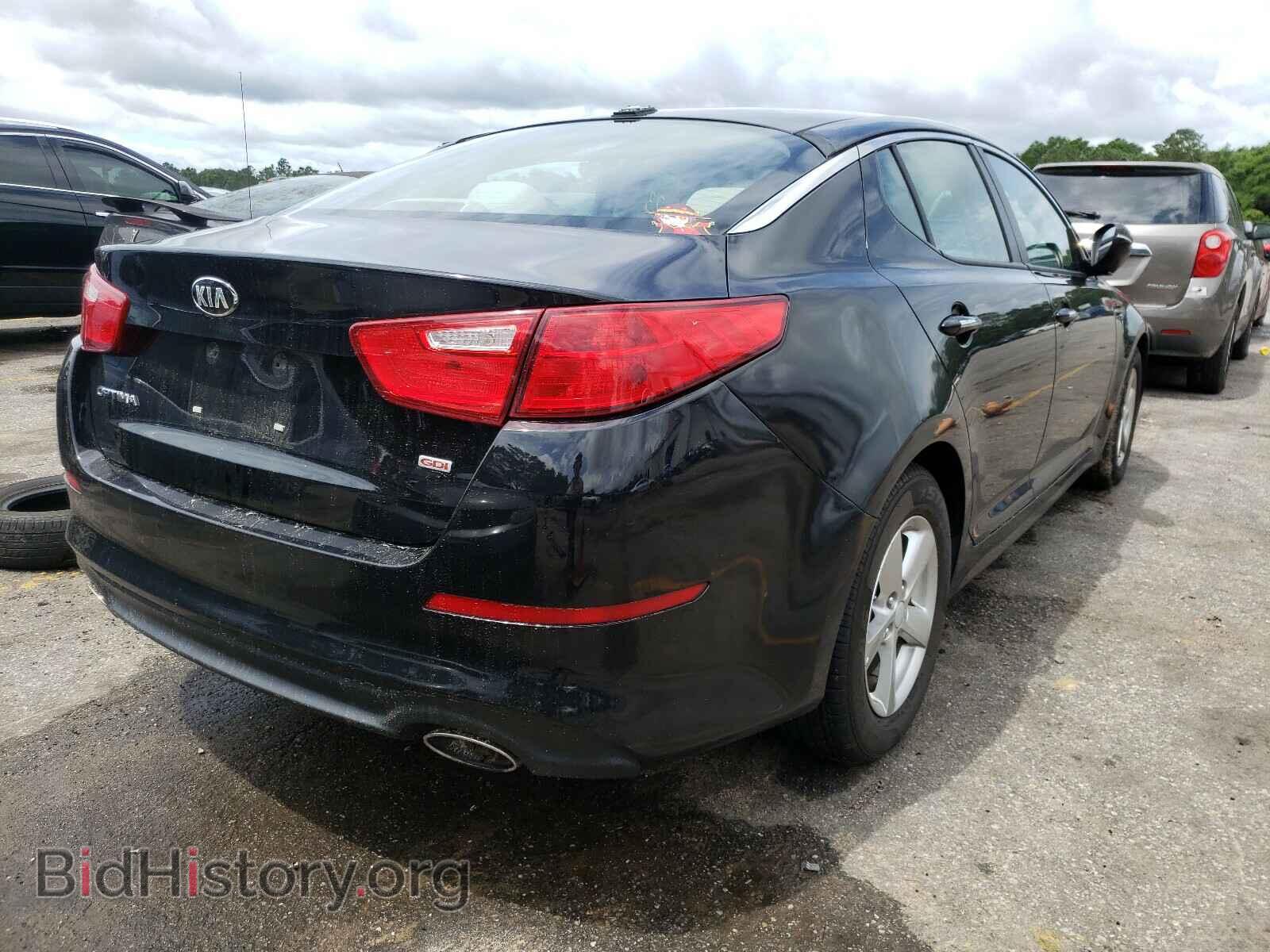 2015 KIA OPTIMA - VIN: 5XXGM4A76FG459370 - Фото 4
