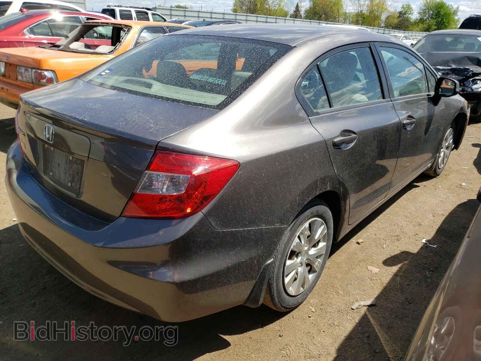 2012 HONDA CIVIC - VIN: 19XFB2F53CE062474 - Фото 4