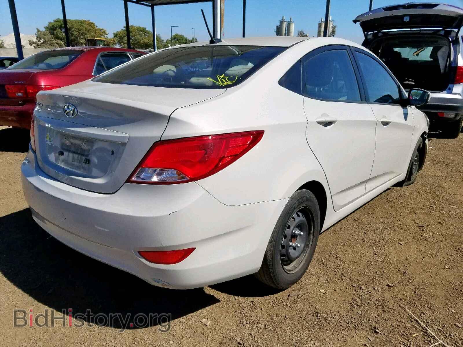 2016 HYUNDAI ACCENT - VIN: KMHCT4AE4GU107508 - Фото 4