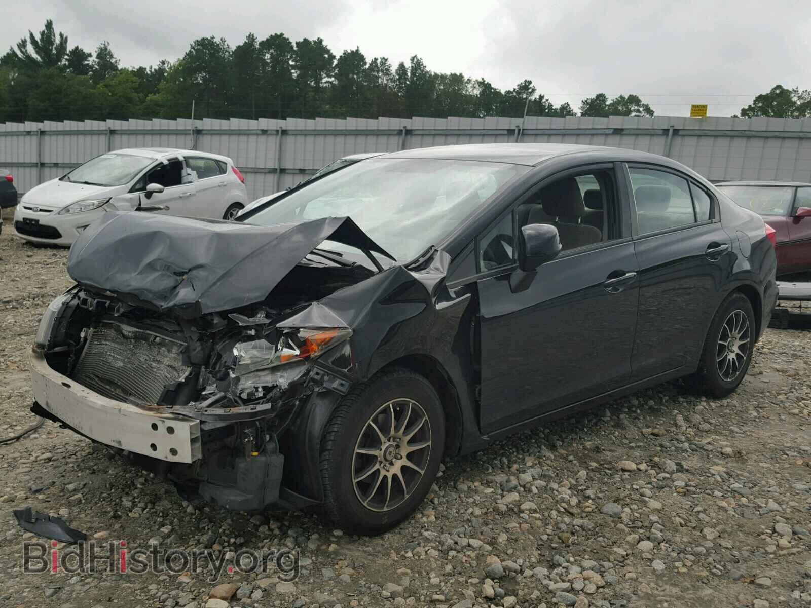 2012 HONDA CIVIC LX - VIN: 2HGFB2F52CH300577 - Фото 2
