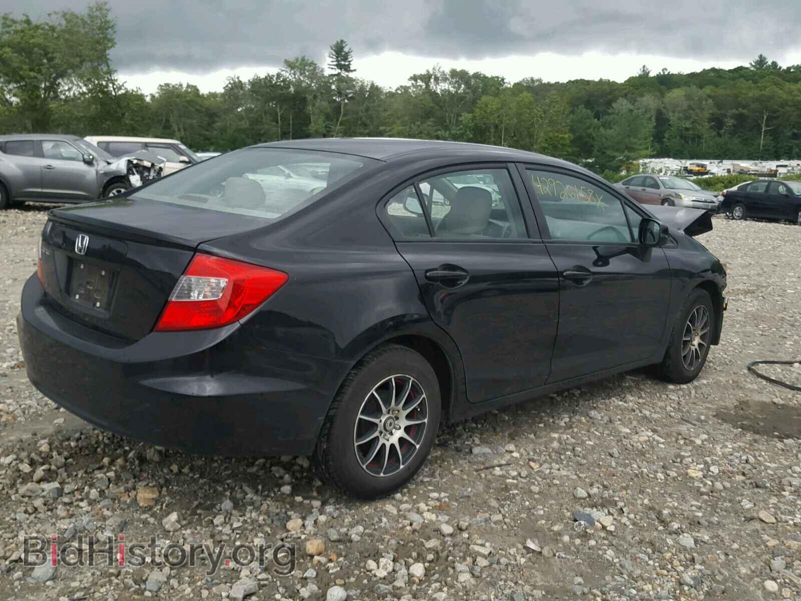 2012 HONDA CIVIC LX - VIN: 2HGFB2F52CH300577 - Фото 4