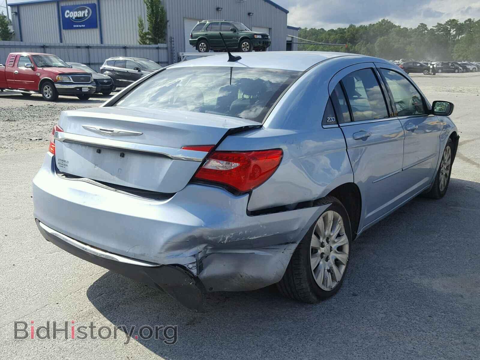 2012 CHRYSLER 200 - VIN: 1C3CCBAB9CN225691 - Фото 4