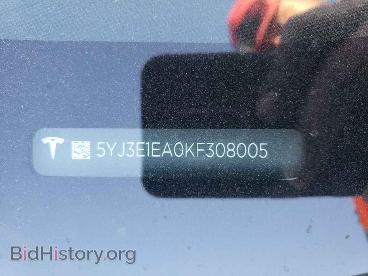 2019 TESLA MODEL 3 - VIN: 5YJ3E1EA0KF308005 - Фото 13