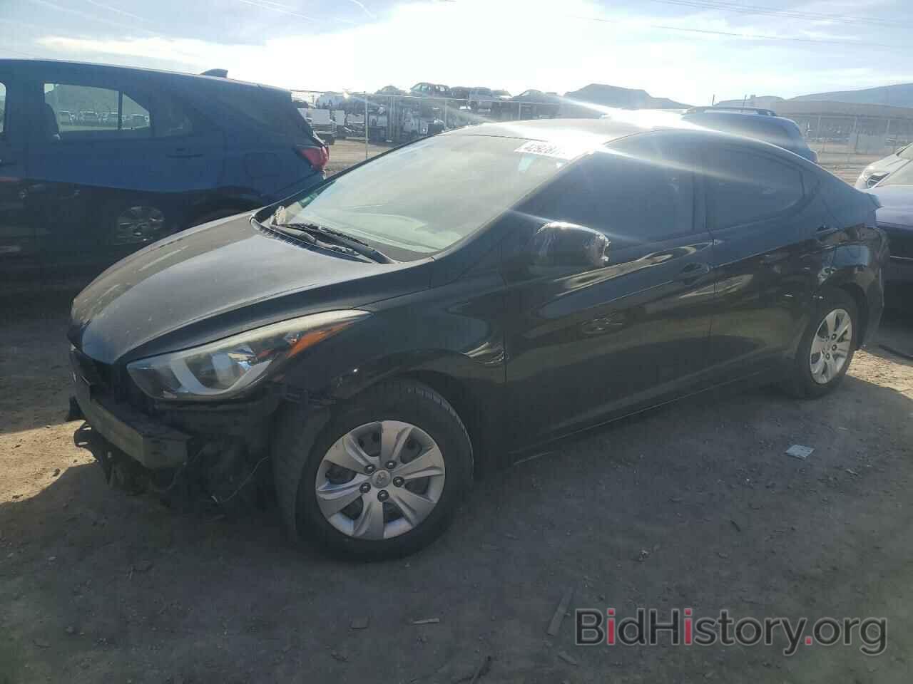 Photo KMHDH4AE0GU600334 - HYUNDAI ELANTRA 2016