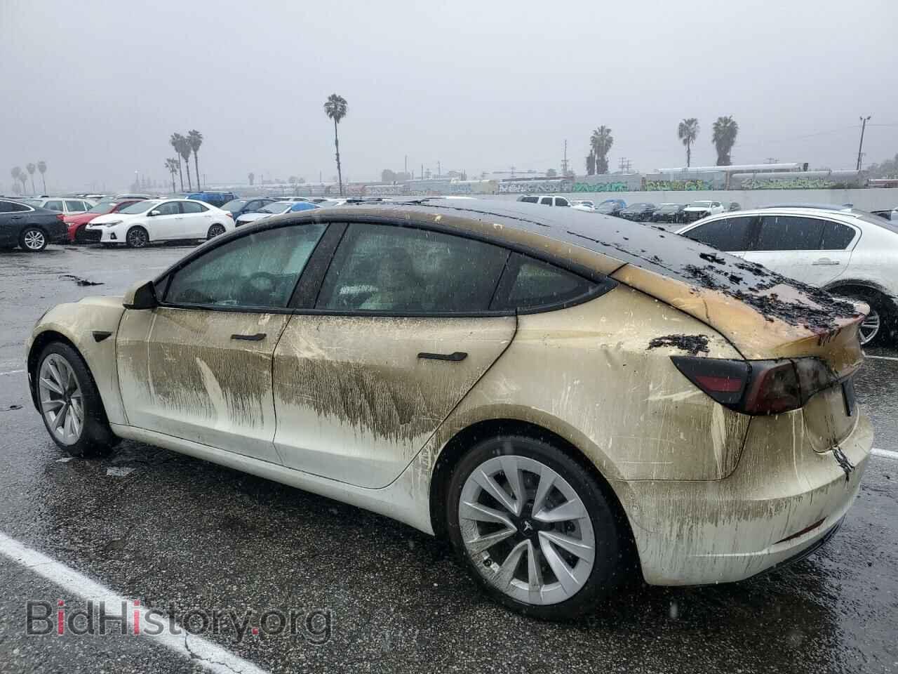 2022 TESLA MODEL 3 - VIN: 5YJ3E1EA3NF346753 - Фото 2