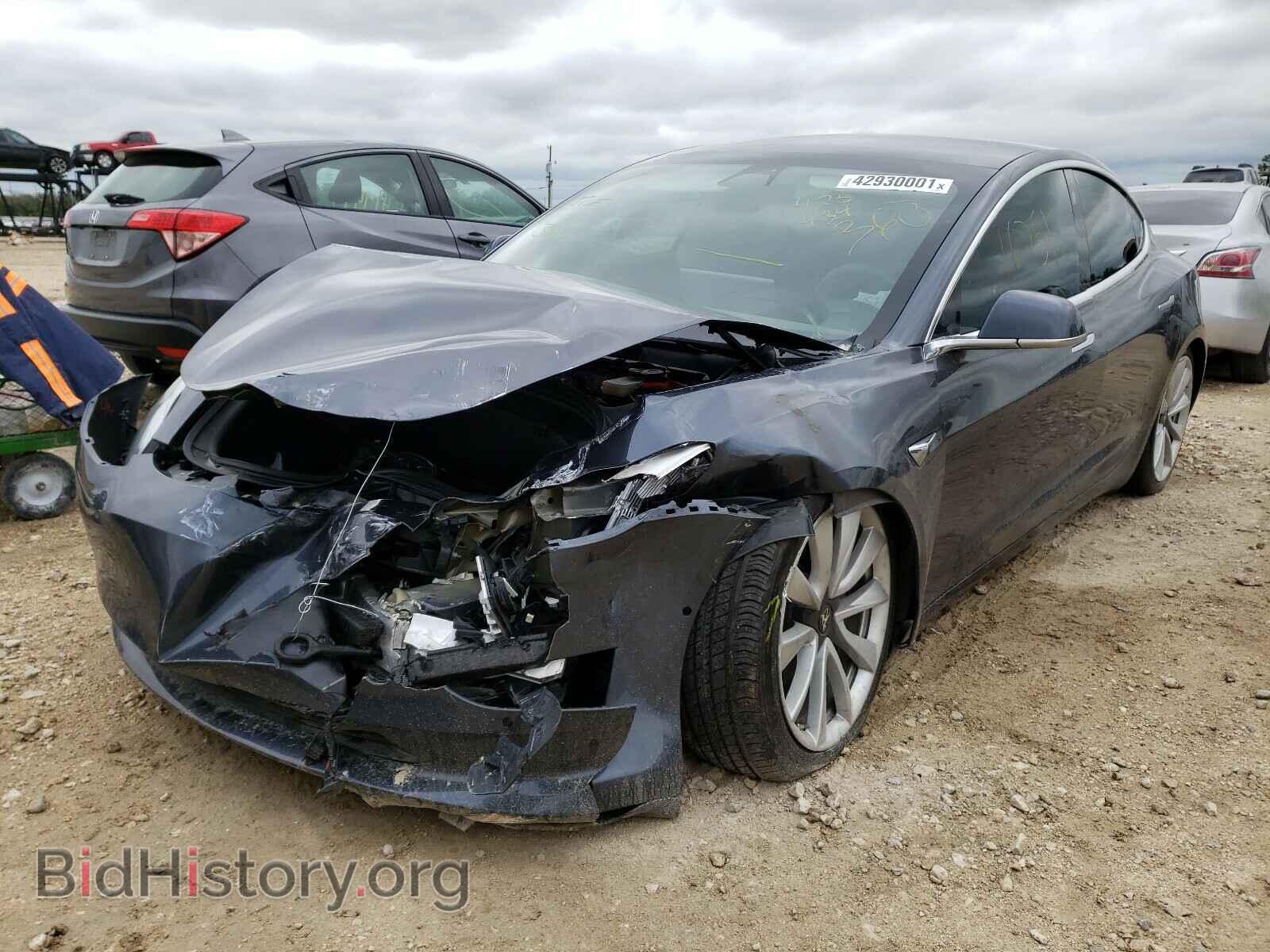 2019 TESLA MODEL 3 - VIN: 5YJ3E1EA5KF425434 - Photo 2