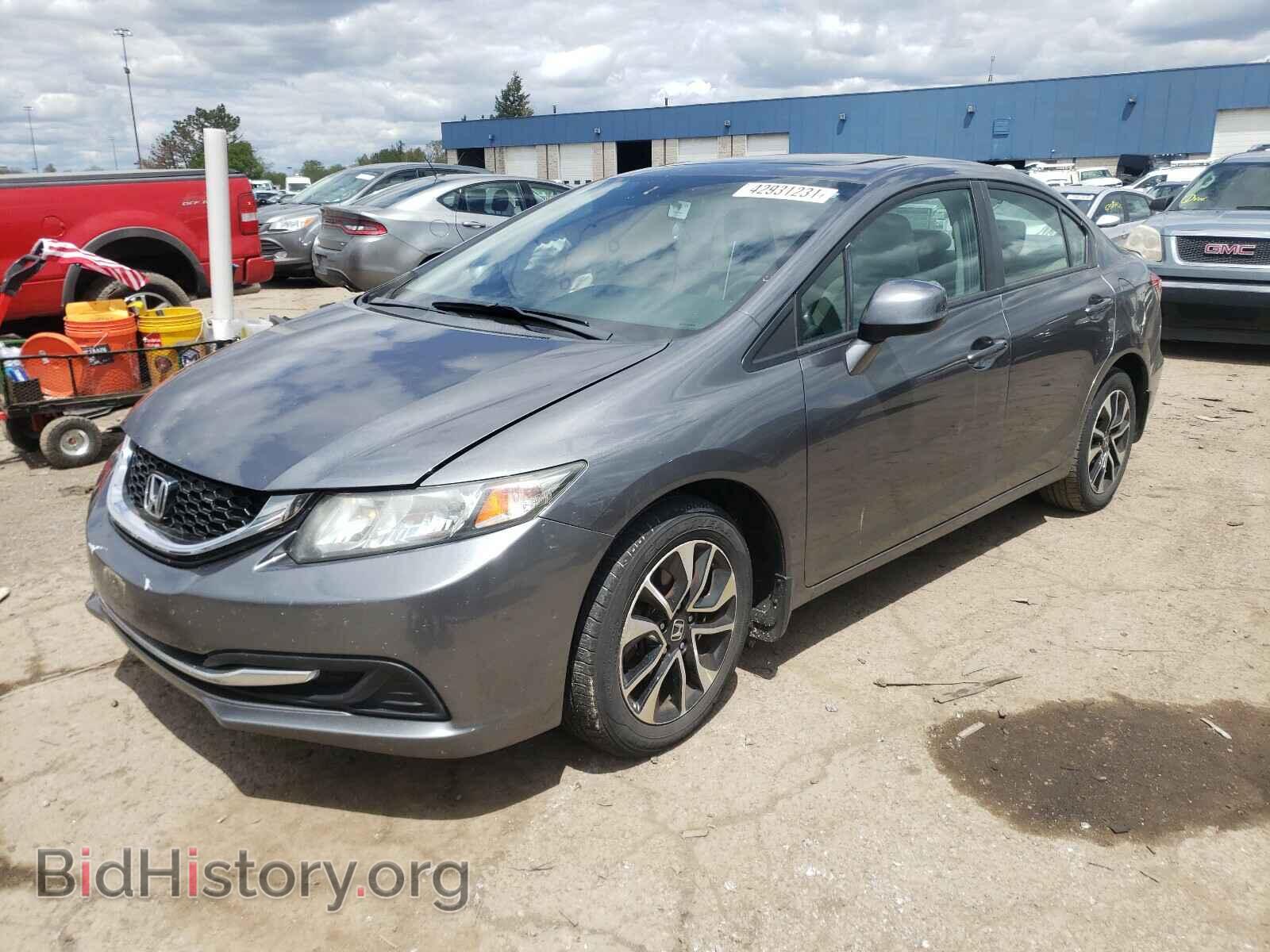 2013 HONDA CIVIC - VIN: 19XFB2F83DE007289 - Фото 2