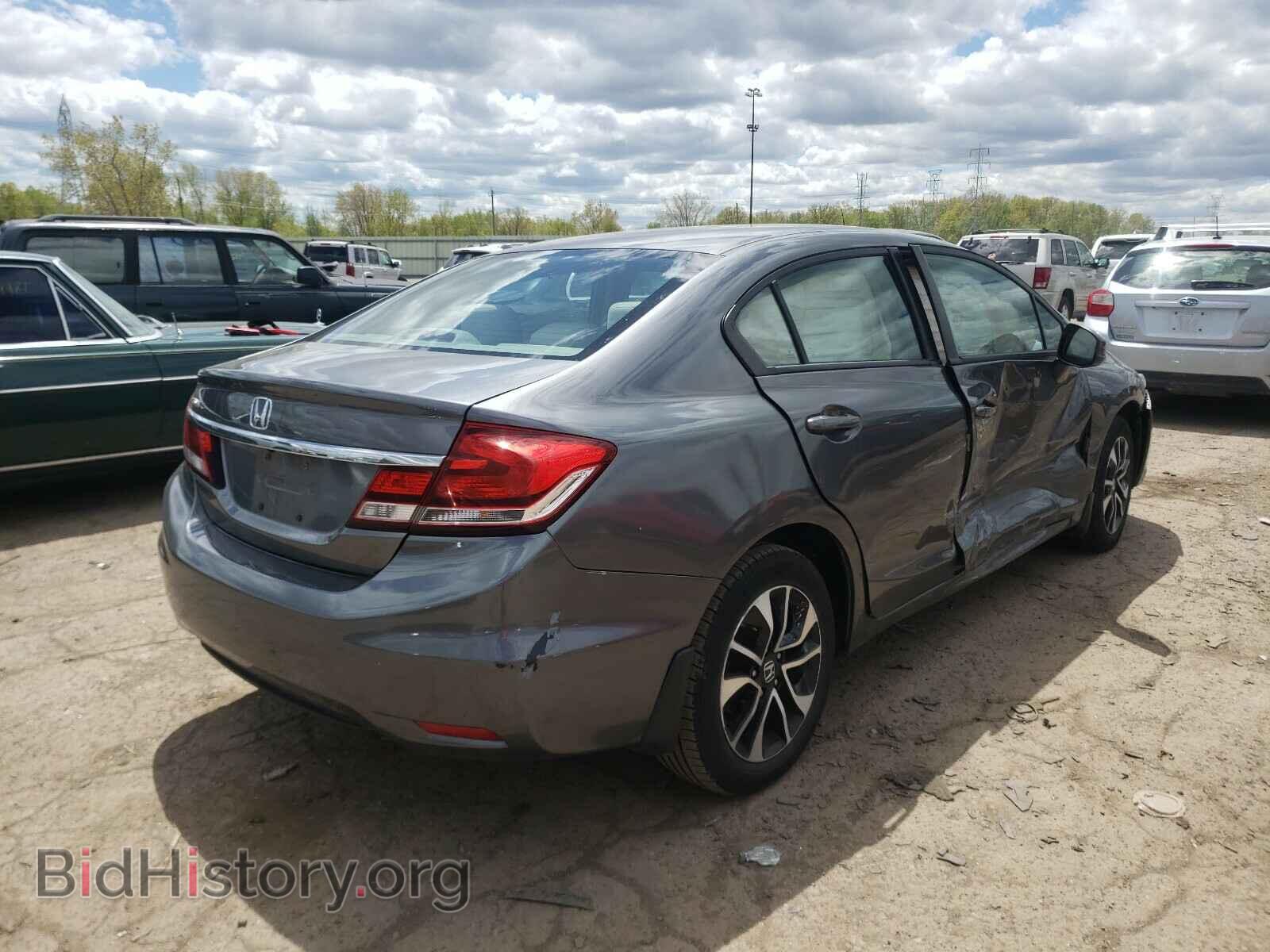2013 HONDA CIVIC - VIN: 19XFB2F83DE007289 - Фото 4