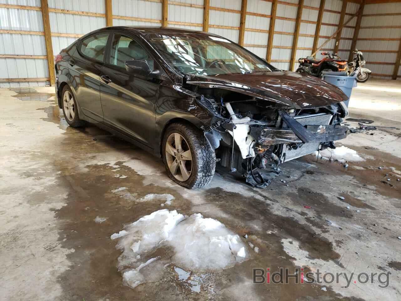 Photo KMHDH4AE7CU301126 - HYUNDAI ELANTRA 2012