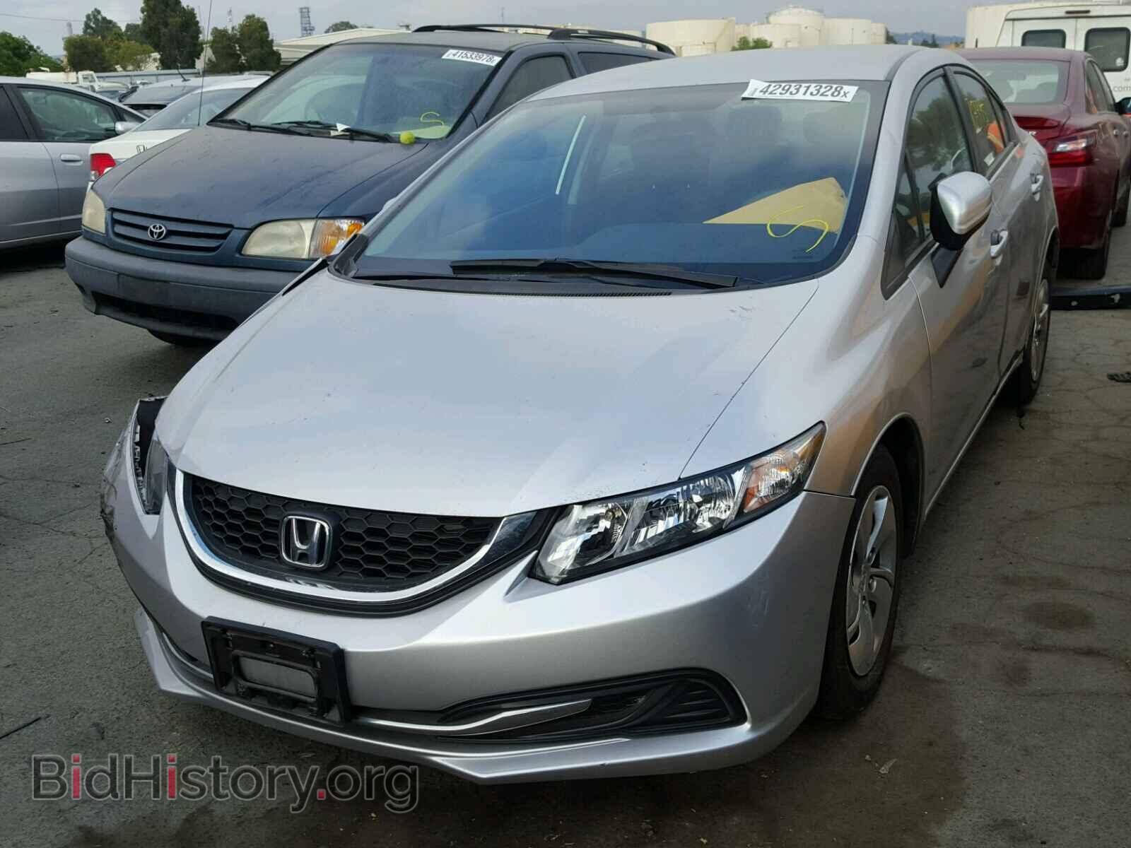 2015 HONDA CIVIC LX - VIN: 19XFB2F57FE270071 - Фото 2