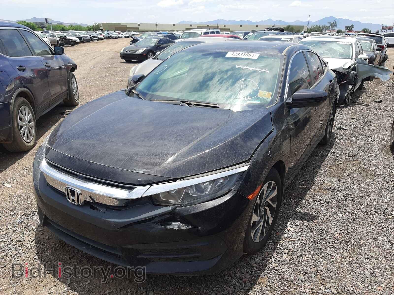 2017 HONDA CIVIC - VIN: 19XFC2F76HE058943 - Фото 2