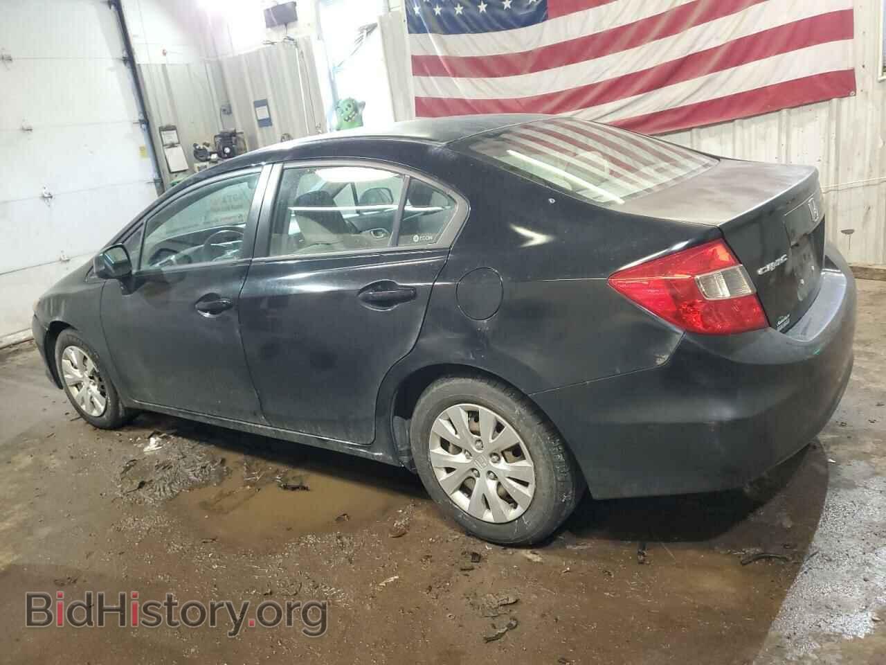 2012 HONDA CIVIC - VIN: 2HGFB2F55CH559726 - Фото 2
