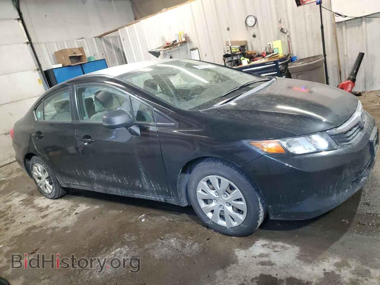 2012 HONDA CIVIC - VIN: 2HGFB2F55CH559726 - Фото 4