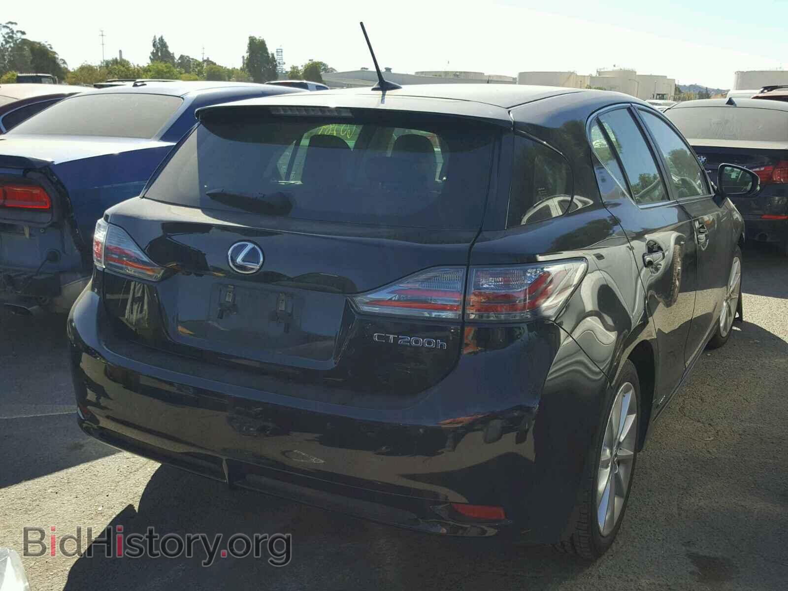 2013 LEXUS CT 200 - VIN: JTHKD5BH8D2133062 - Фото 4