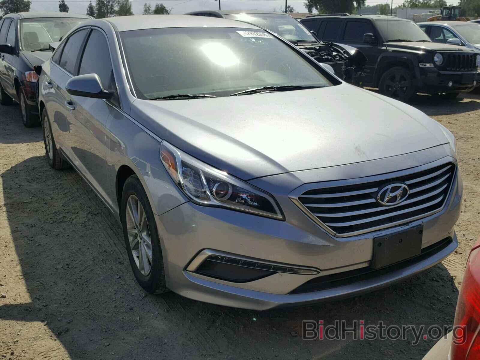 Фотография 5NPE24AF1FH042425 - HYUNDAI SONATA 2015