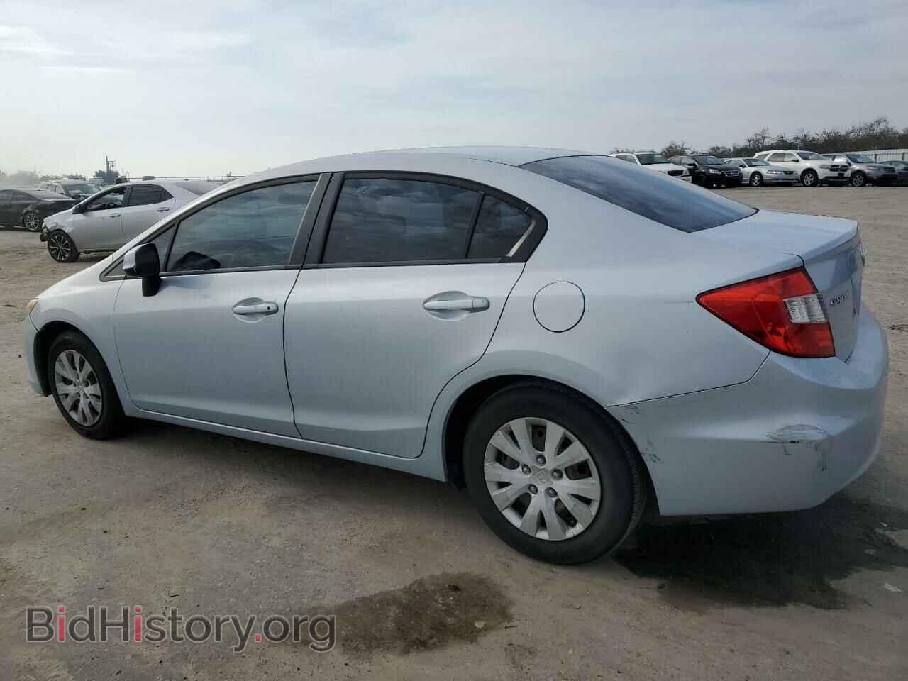 2012 HONDA CIVIC - VIN: 2HGFB2F52CH560137 - Фото 2