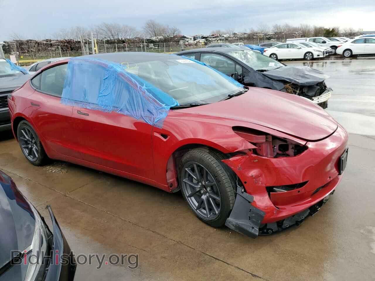 2022 TESLA MODEL 3 - VIN: 5YJ3E1EA4NF190030 - Photo 4