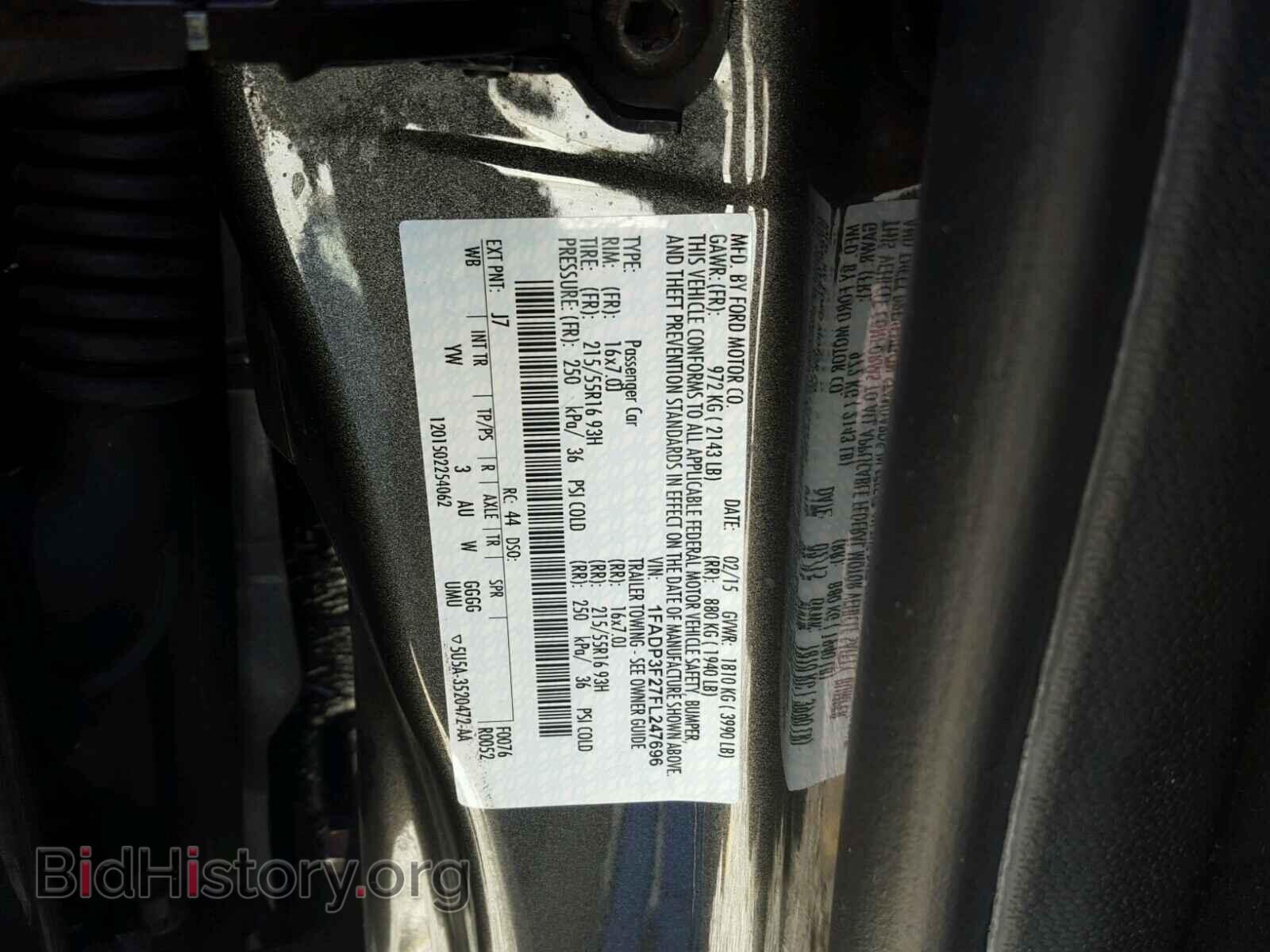 2015 FORD FOCUS - VIN: 1FADP3F27FL247696 - Photo 10