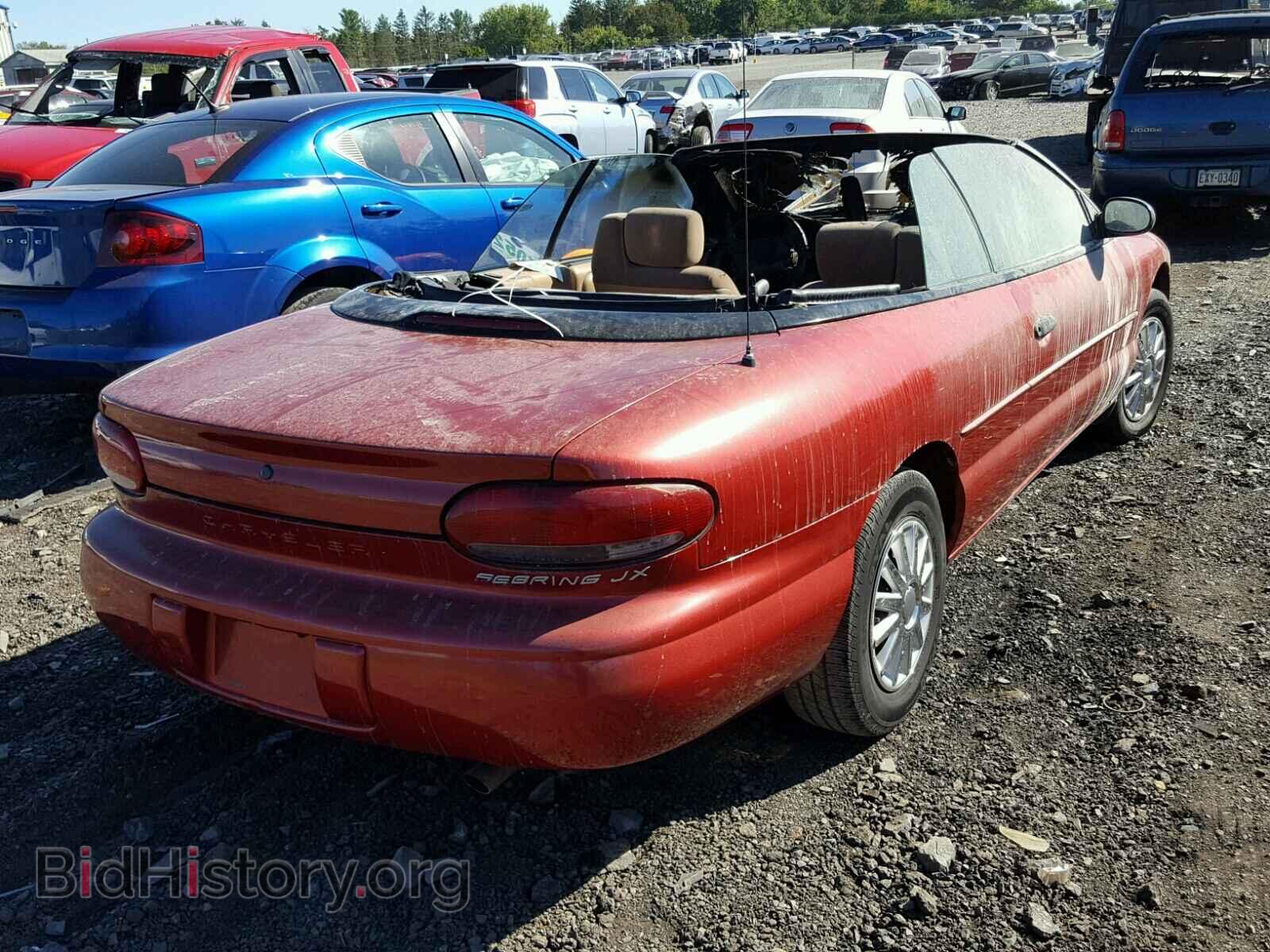 1996 CHRYSLER SEBRING - VIN: 3C3EL45X4TT279765 - Photo 4