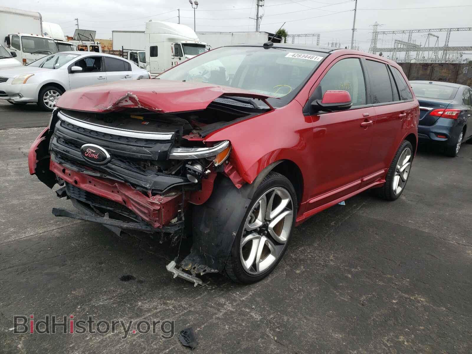 2012 FORD EDGE - VIN: 2FMDK3AK2CBA63354 - Фото 2