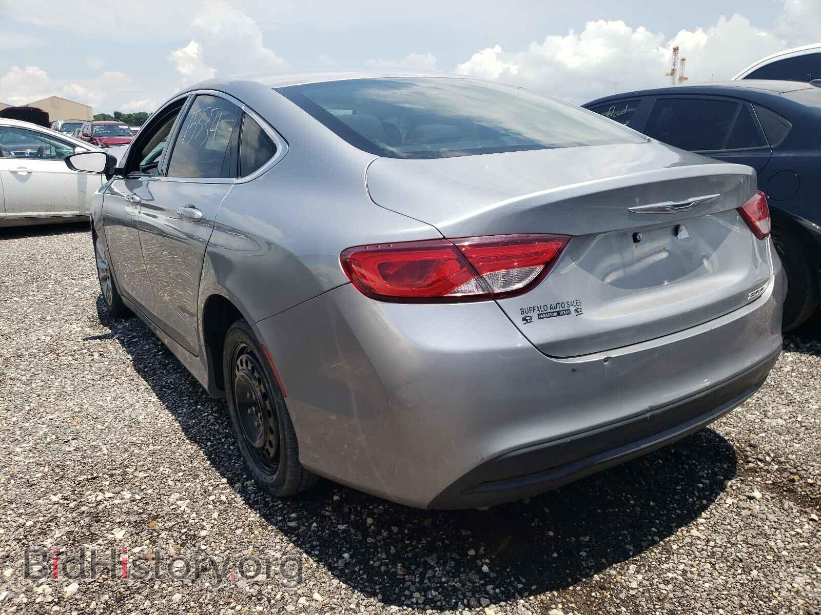 2015 CHRYSLER 200 - VIN: 1C3CCCFB6FN654001 - Фото 3