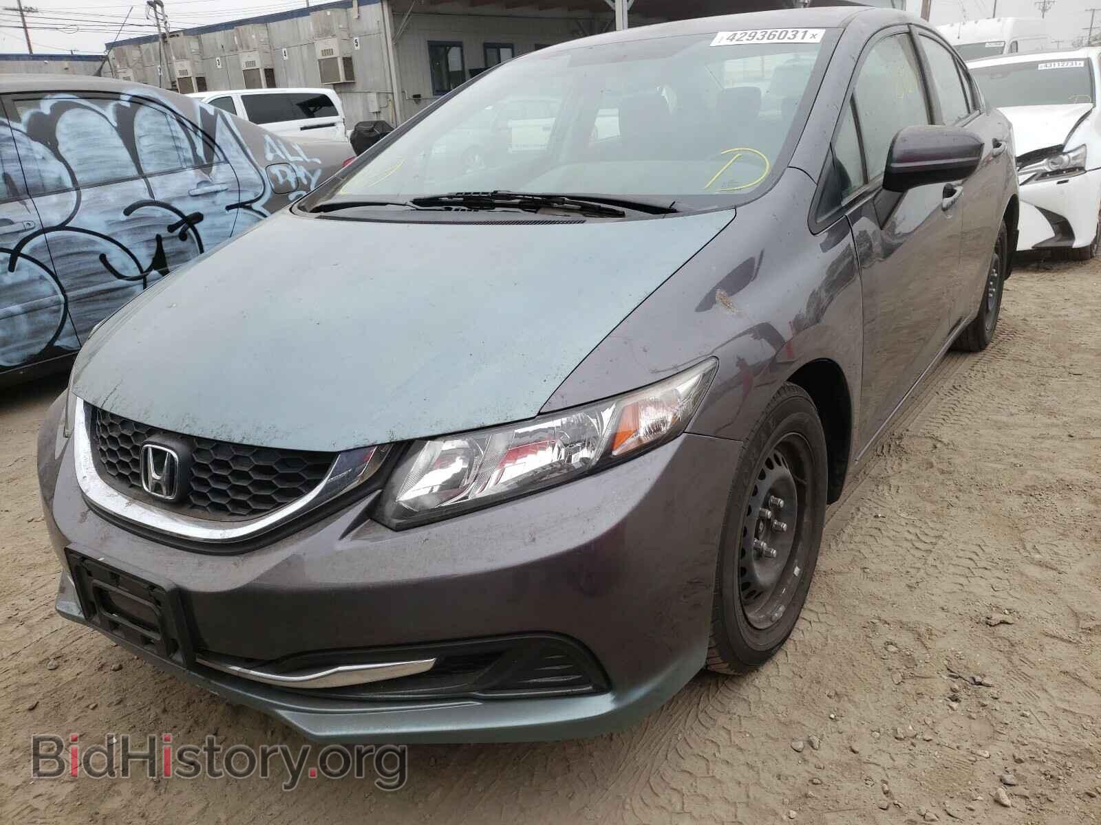 2015 HONDA CIVIC - VIN: 19XFB2F59FE294789 - Фото 2
