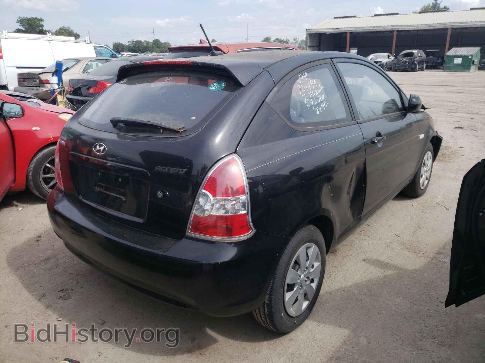 2011 HYUNDAI ACCENT - VIN: KMHCM3AC1BU200016 - Фото 4