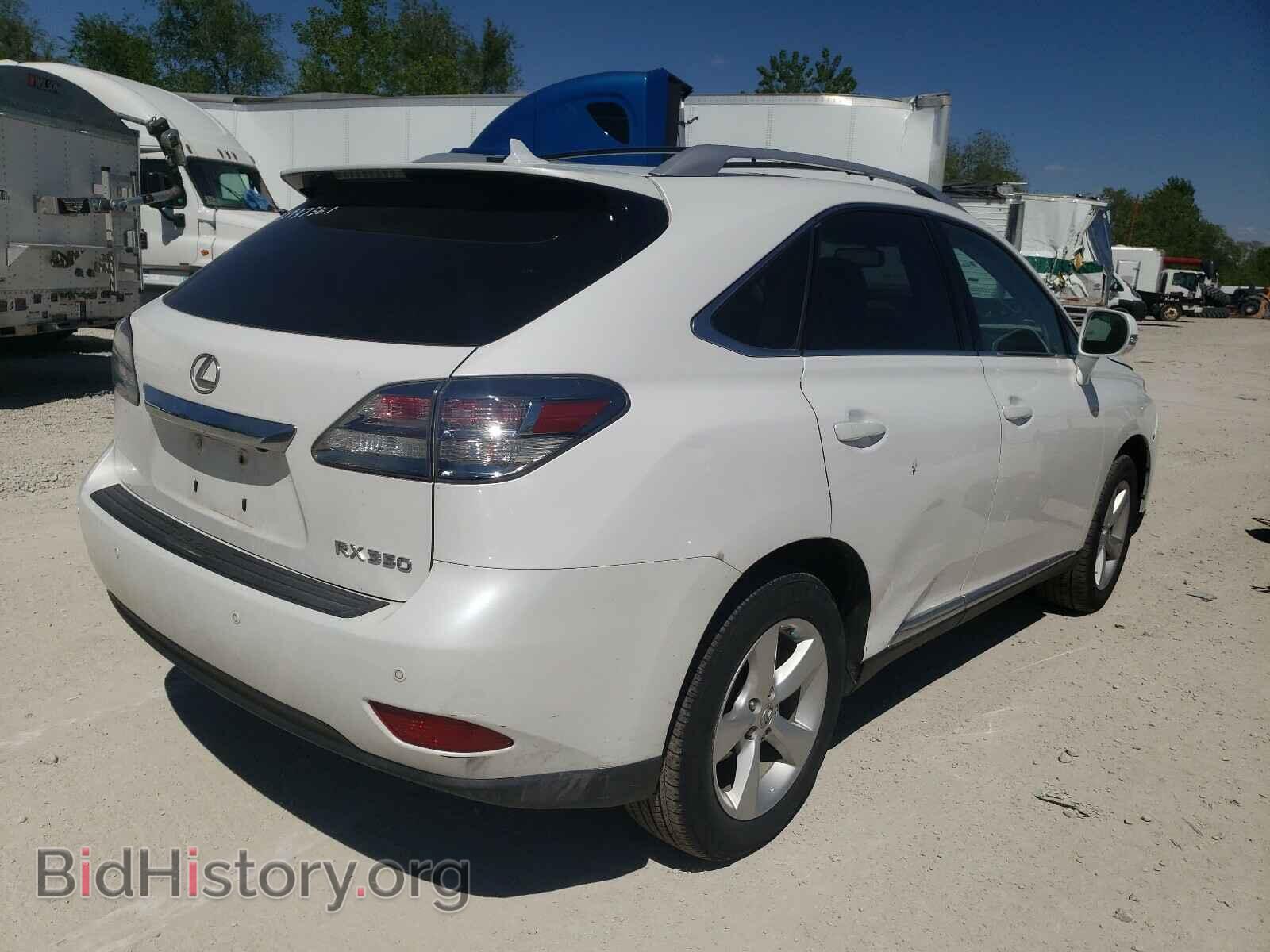 2011 LEXUS RX350 - VIN: 2T2BK1BA2BC082283 - Фото 4