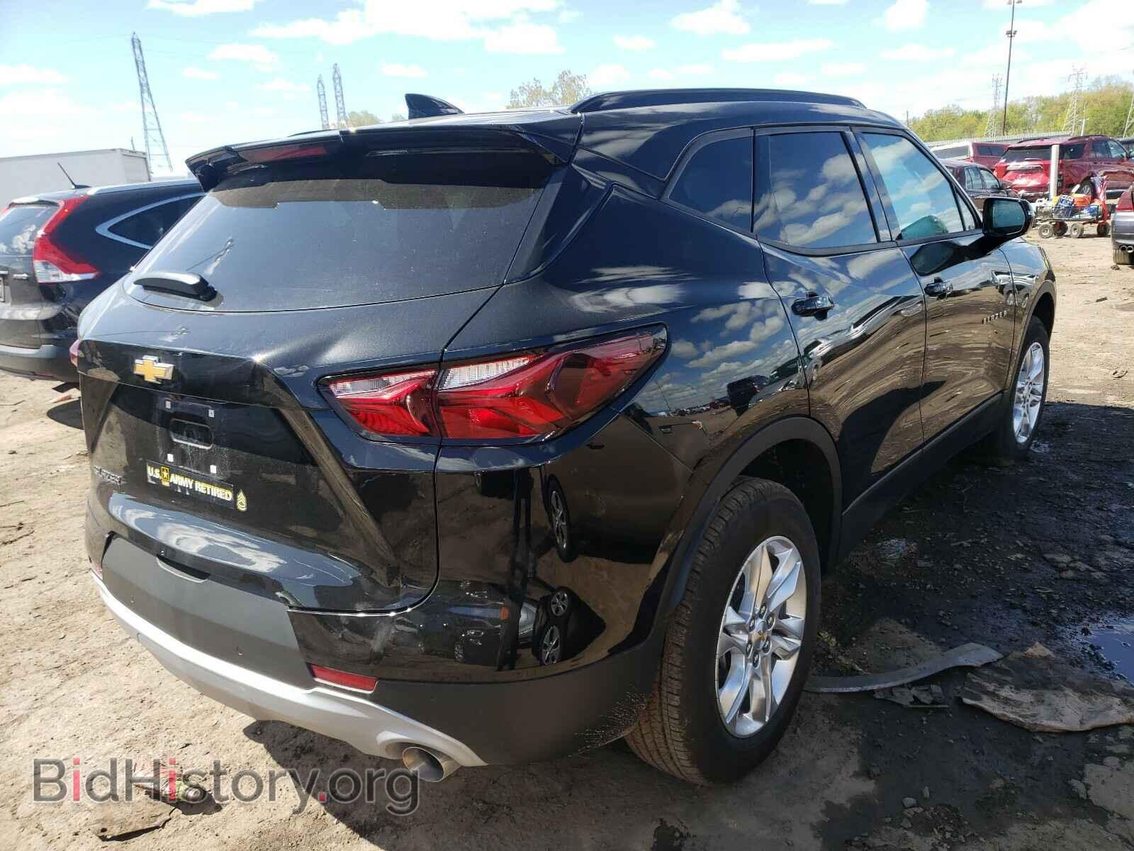 2021 CHEVROLET BLAZER - VIN: 3GNKBCRSXMS554919 - Фото 4