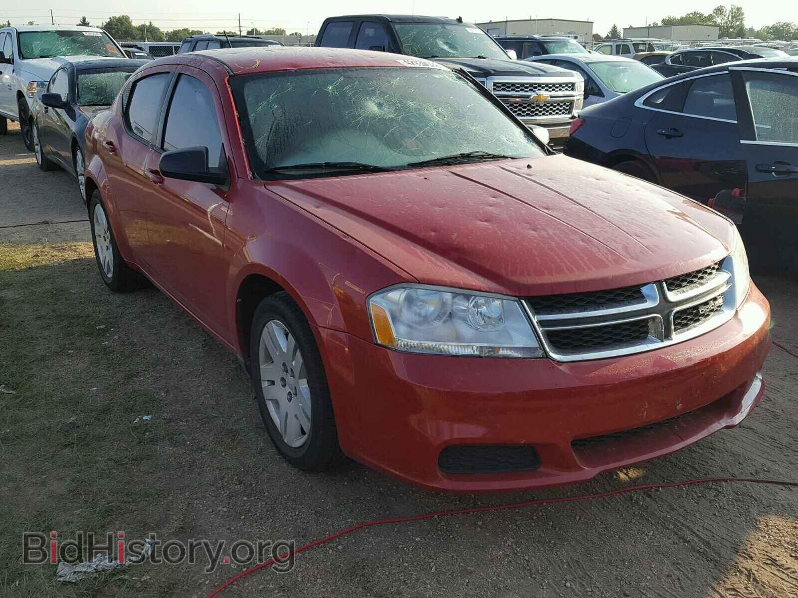 Photo 1C3CDZAB6DN653645 - DODGE AVENGER 2013