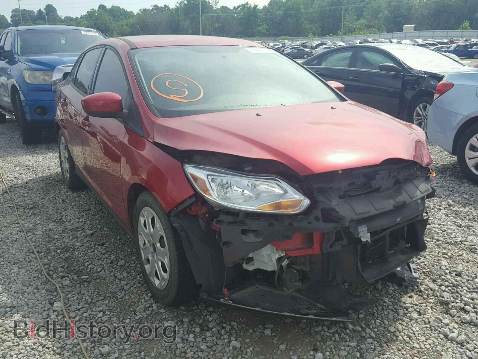 2012 Ford FOCUS Focus SE (VIN 1FAHP3F25CL378316) — photo 1 of 10, Copart, damage: front end