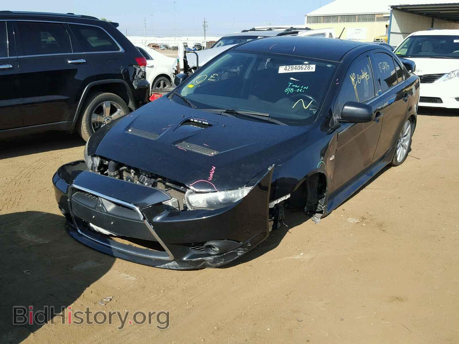 2011 MITSUBISHI LANCER - VIN: JA32V6FV9BU028776 - Фото 2