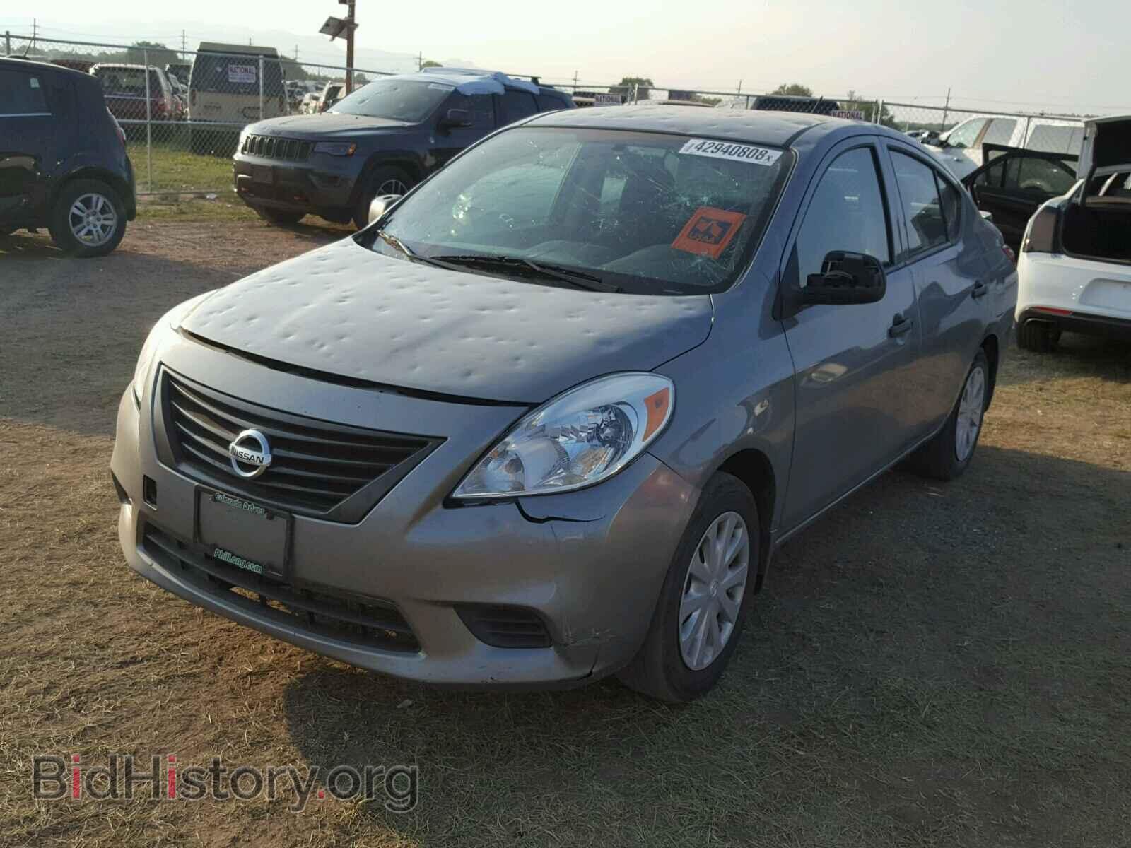 2014 NISSAN VERSA - VIN: 3N1CN7AP0EL868080 - Фото 2