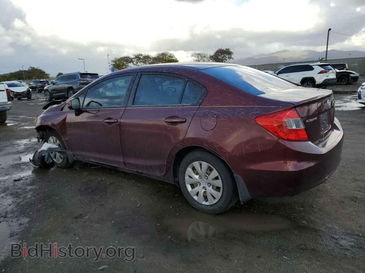2012 HONDA CIVIC - VIN: 2HGFB2F5XCH583777 - Фото 2
