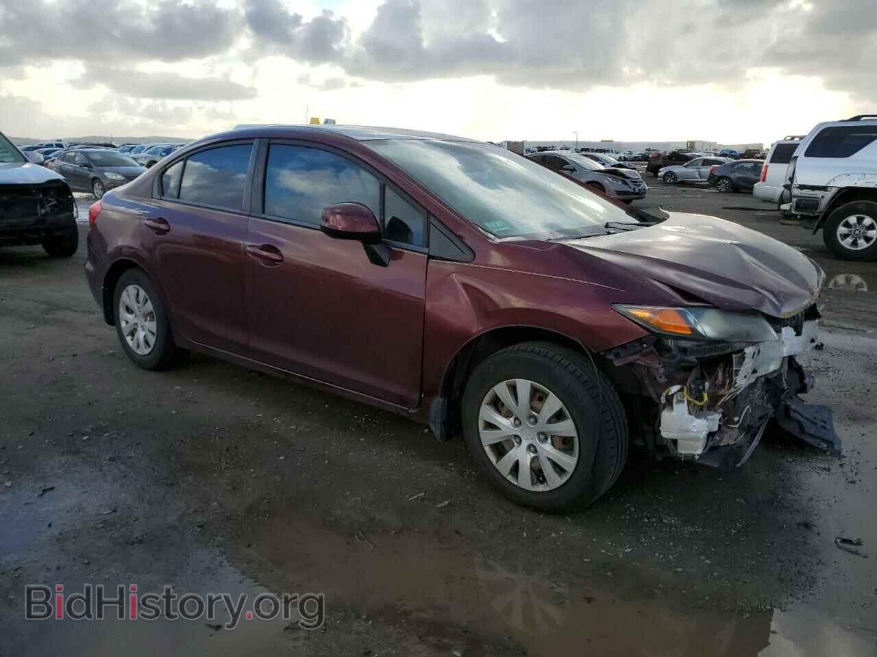2012 HONDA CIVIC - VIN: 2HGFB2F5XCH583777 - Фото 4